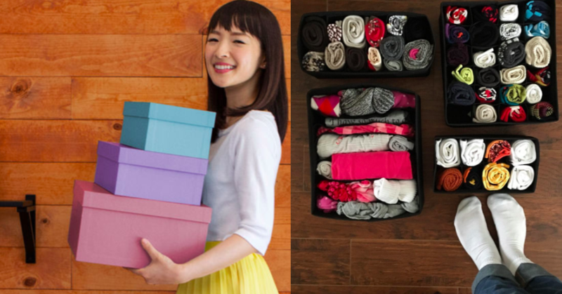 Marie Kondo Methode falten