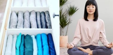 Marie Kondo Methode richtig falten falttechnik kleidung