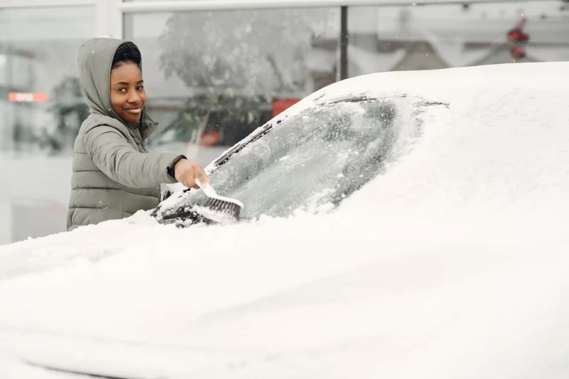 Scheibenenteiser selber machen methoden schnee