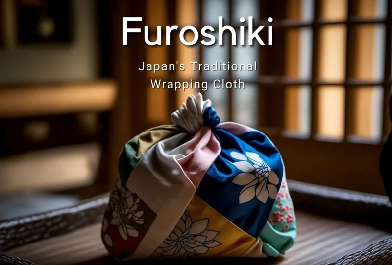 Furoshiki die japanische Verpackungstechnik