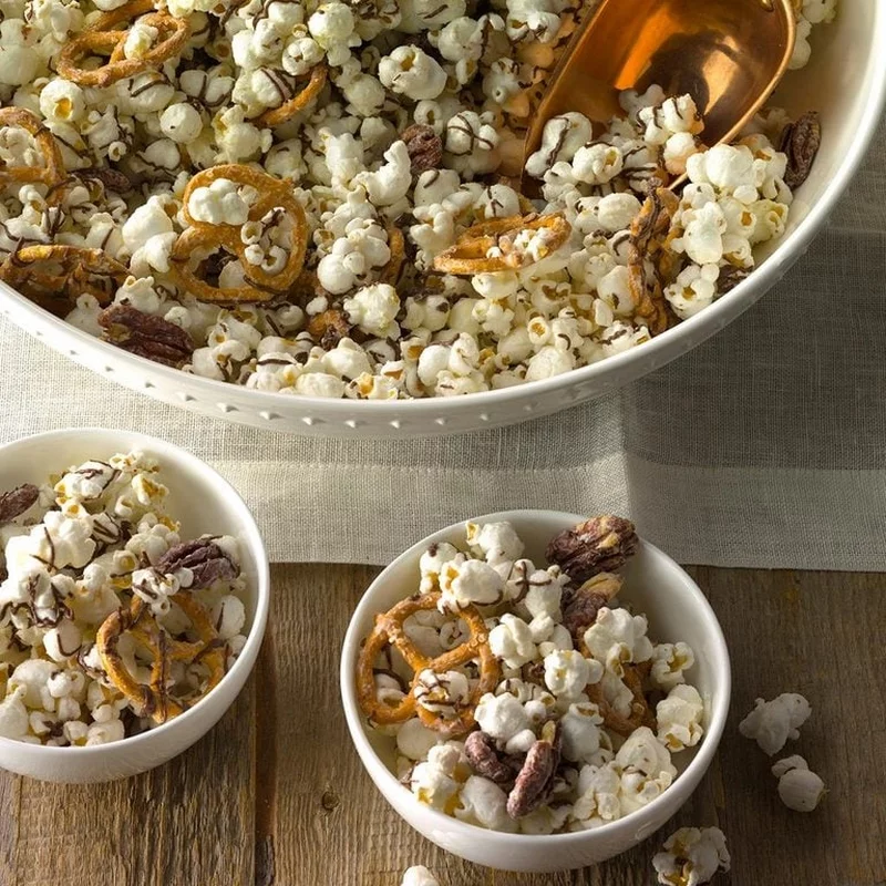 Gesunde Snacks für die Arbeit gesunde Ernaehrung Popcorn