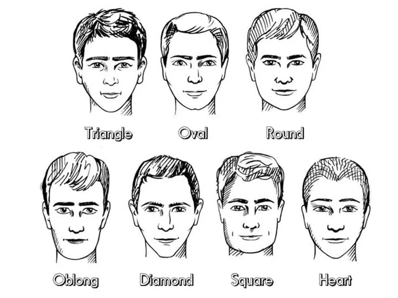 Maennerfrisuren aussuchen Gesichtsform Beispiele