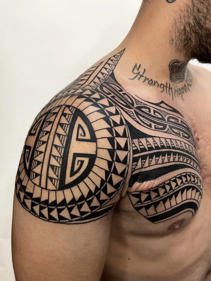 Maori Tattoos Koerper und Gesicht