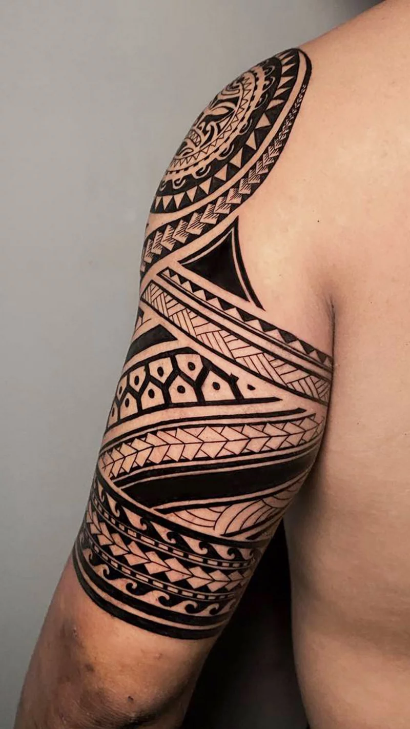 Maori Tattoos Motive Oberarm Ideen
