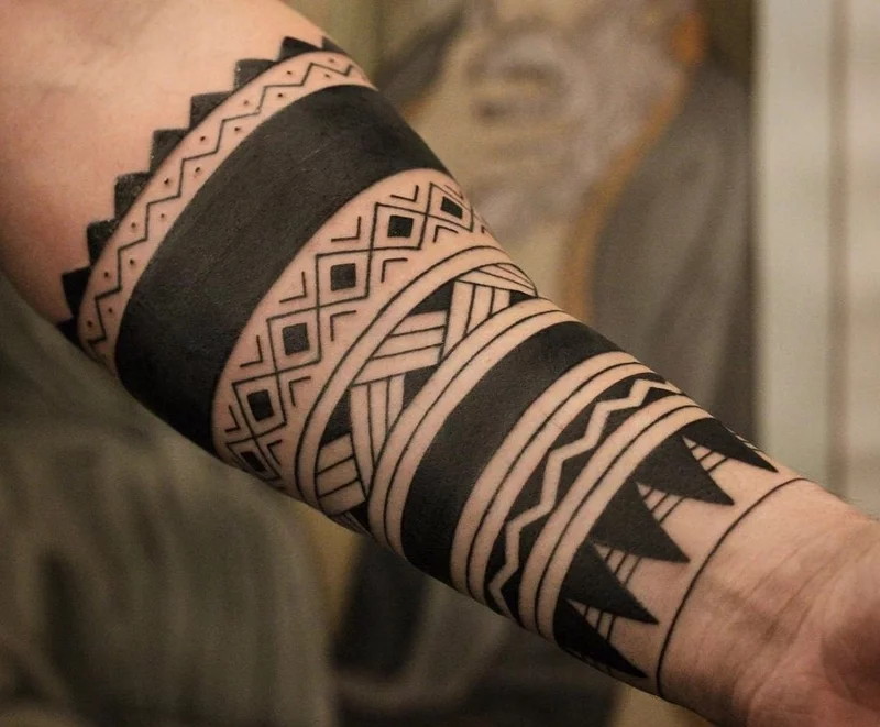 Maori Tattoos Unterarm Ideen