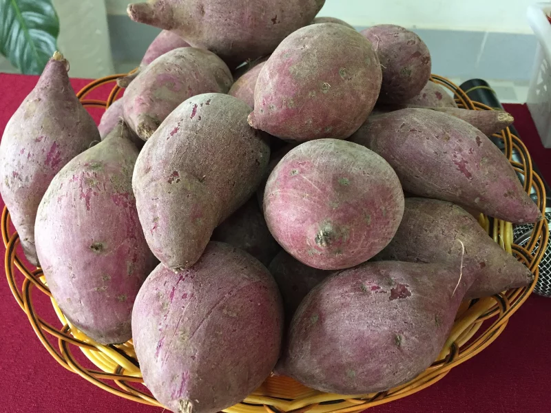 gefüllte süßkartoffel bataten vorbereiten