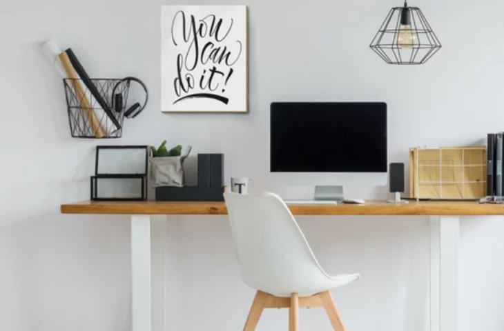 kreative wanddeko home office dekoideen