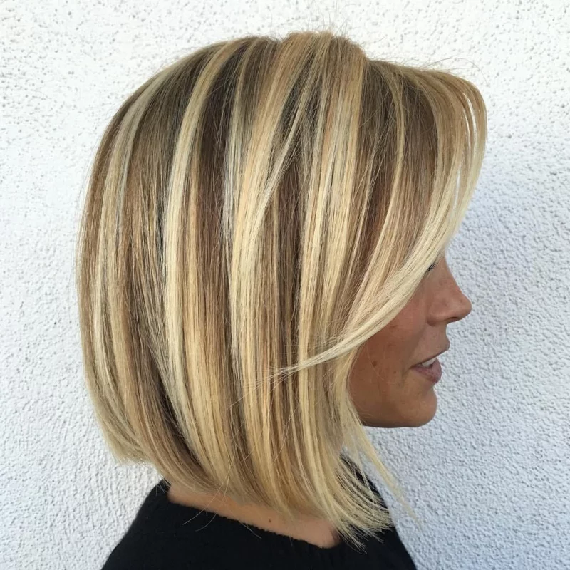 mittellange bob frisuren box bob