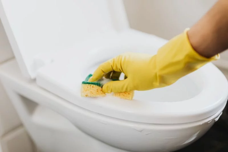 Toilette reinigen Haushaltstipps