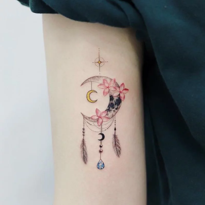 traumfaenger tattoo mond