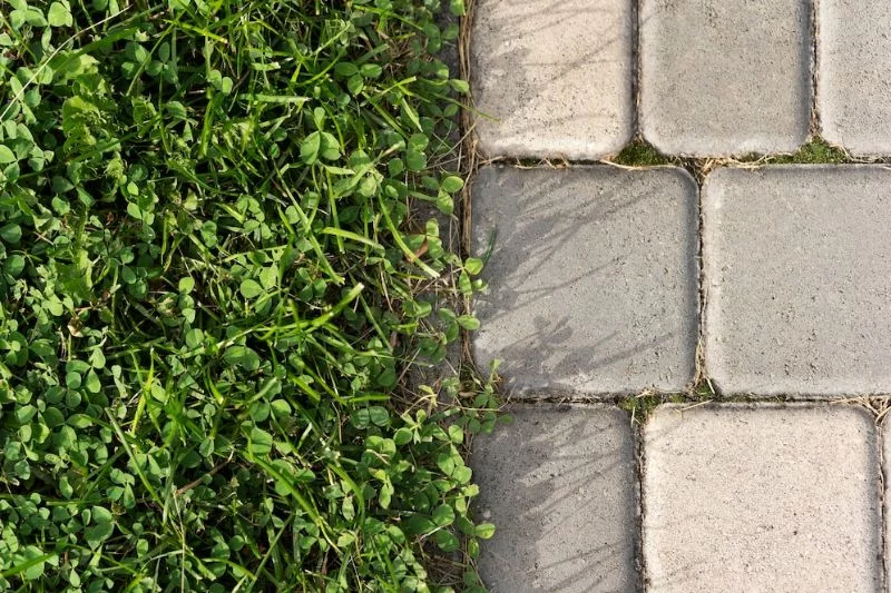 Grünbelag entfernen im Garten oder auf der Terrasse effizient und