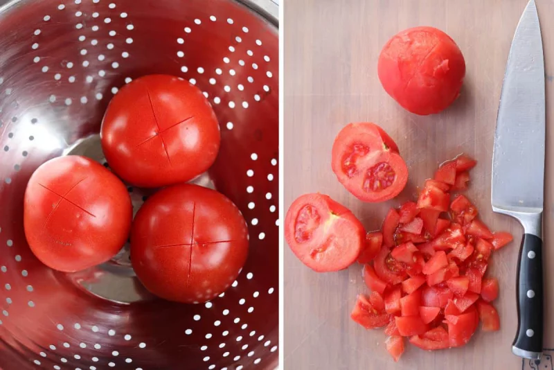 letscho selber machen tomaten häuten tipps