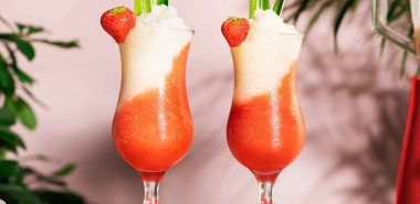 Ein Sommerdrink mit Sahne ist kalorienreich