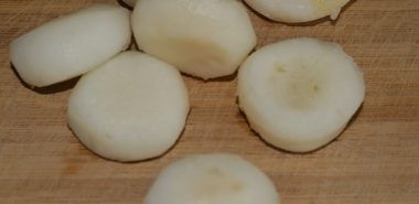 gekochte Esskastanien sind kalorien- und fettarm 