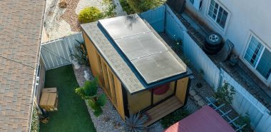 Extra Haus im Garten für den Besuch 