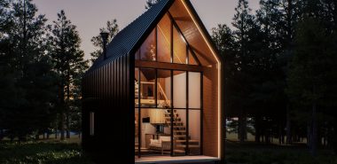 Mini Haus im Alpenstil - romatisch wohnen am Waldrand